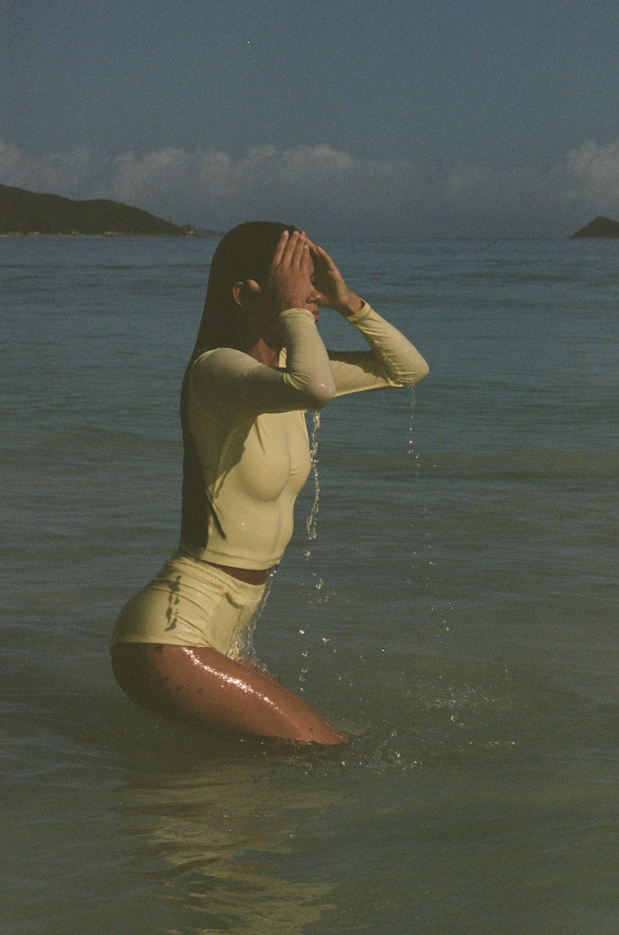 Hoffman Bikini Short - Vanilla | Sustainable Swimwear