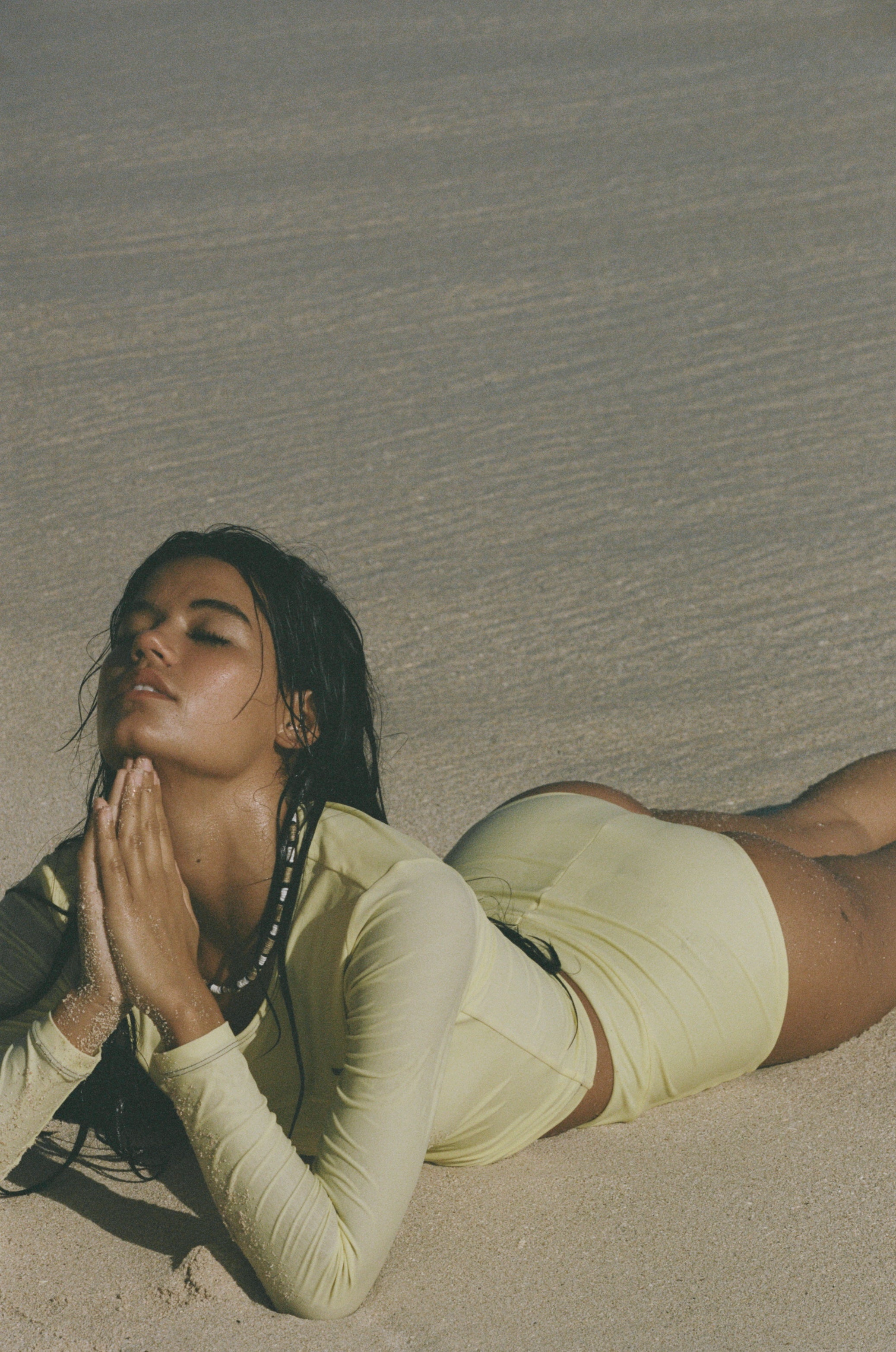 Hoffman Bikini Short - Vanilla | Sustainable Swimwear