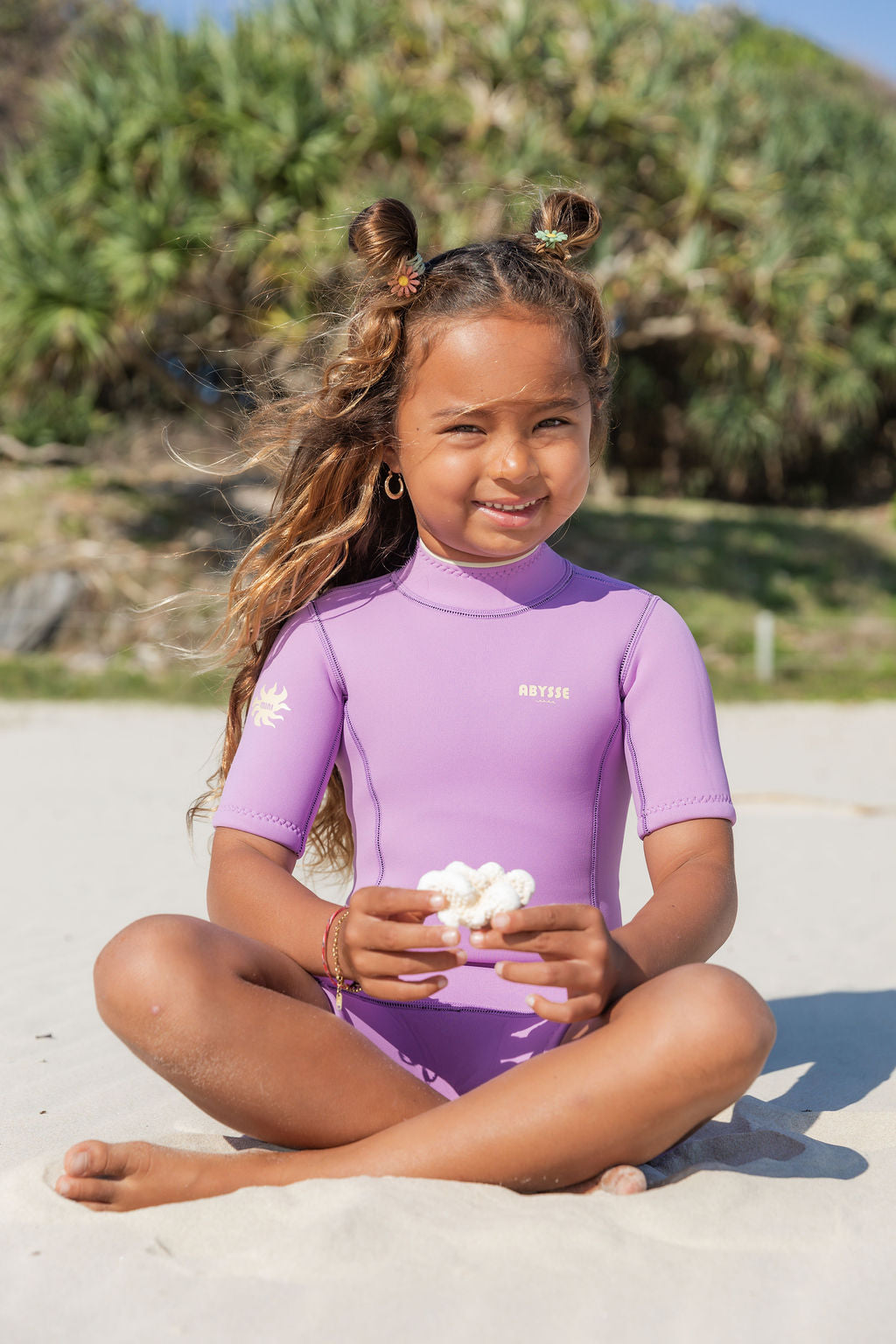 Honu Mini Springsuit - Dusty Lavender - Ecoprene