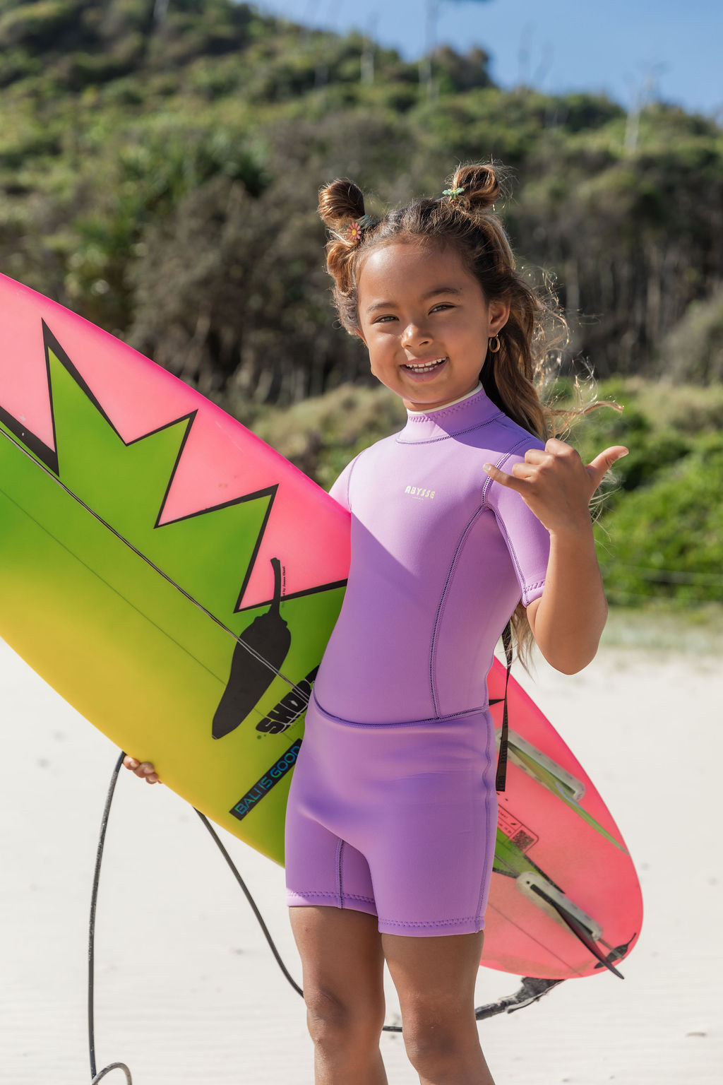 Honu Mini Springsuit - Dusty Lavender - Ecoprene