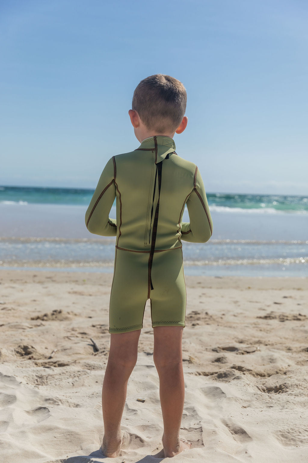 Humu Mini Springsuit - Aloe - Ecoprene