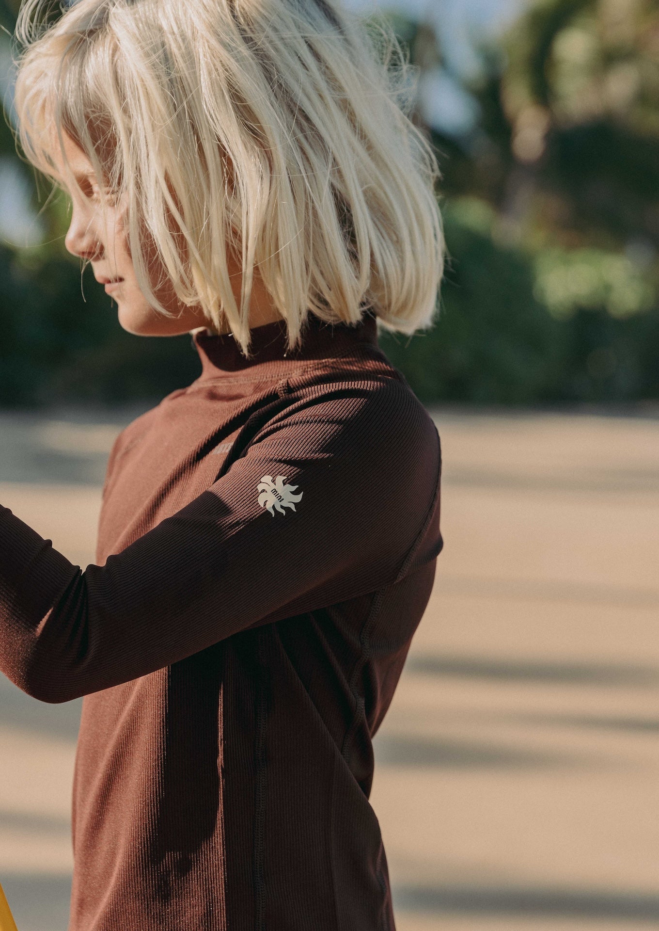 Introducing the Sunny, our long-sleeve rash guard — a second-skin silhouette designed for full coverage and effortless protection in the ocean