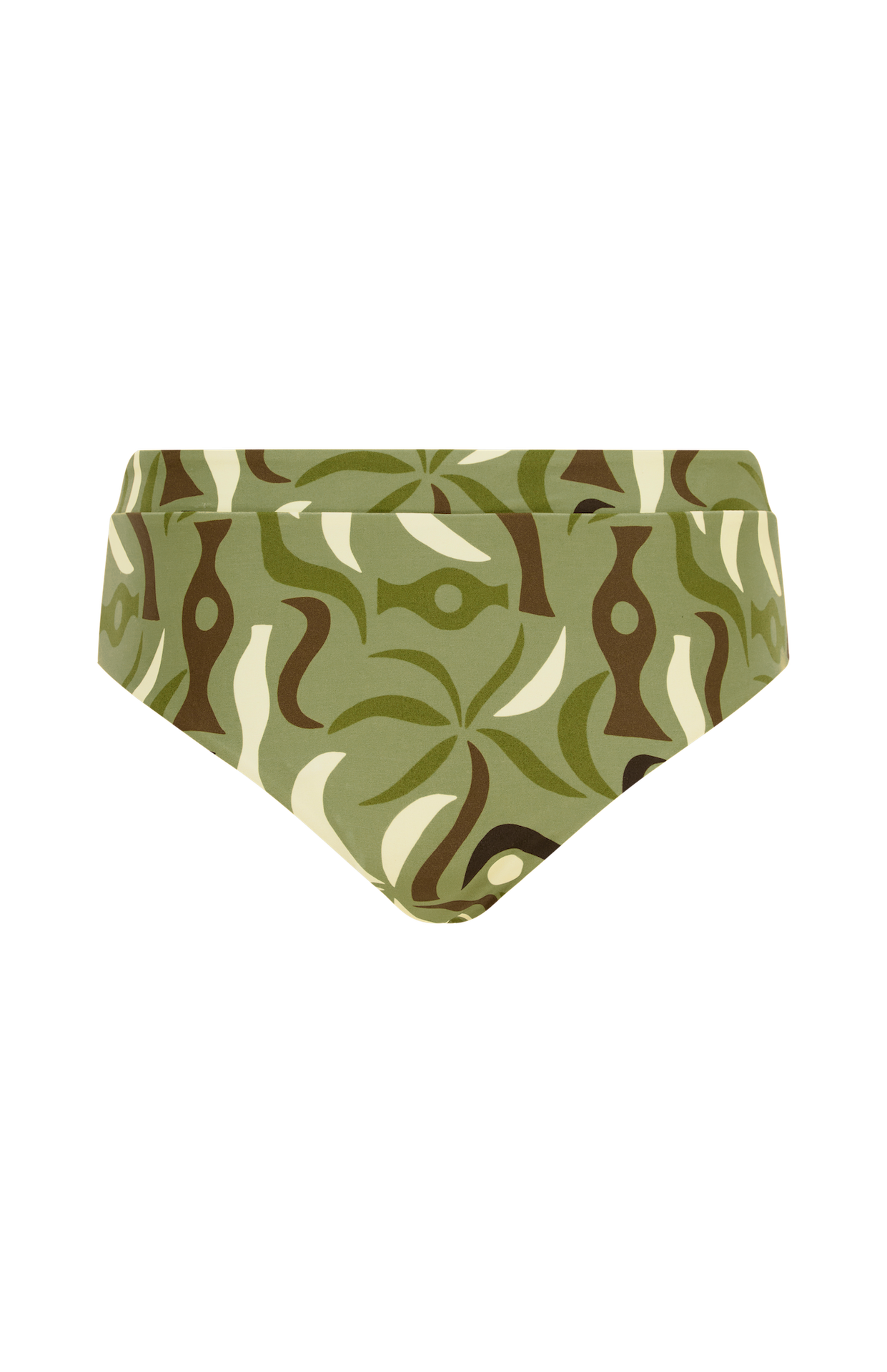 Malia Bikini Bottom -Canopy Print | Eco-Friendly Swimwear