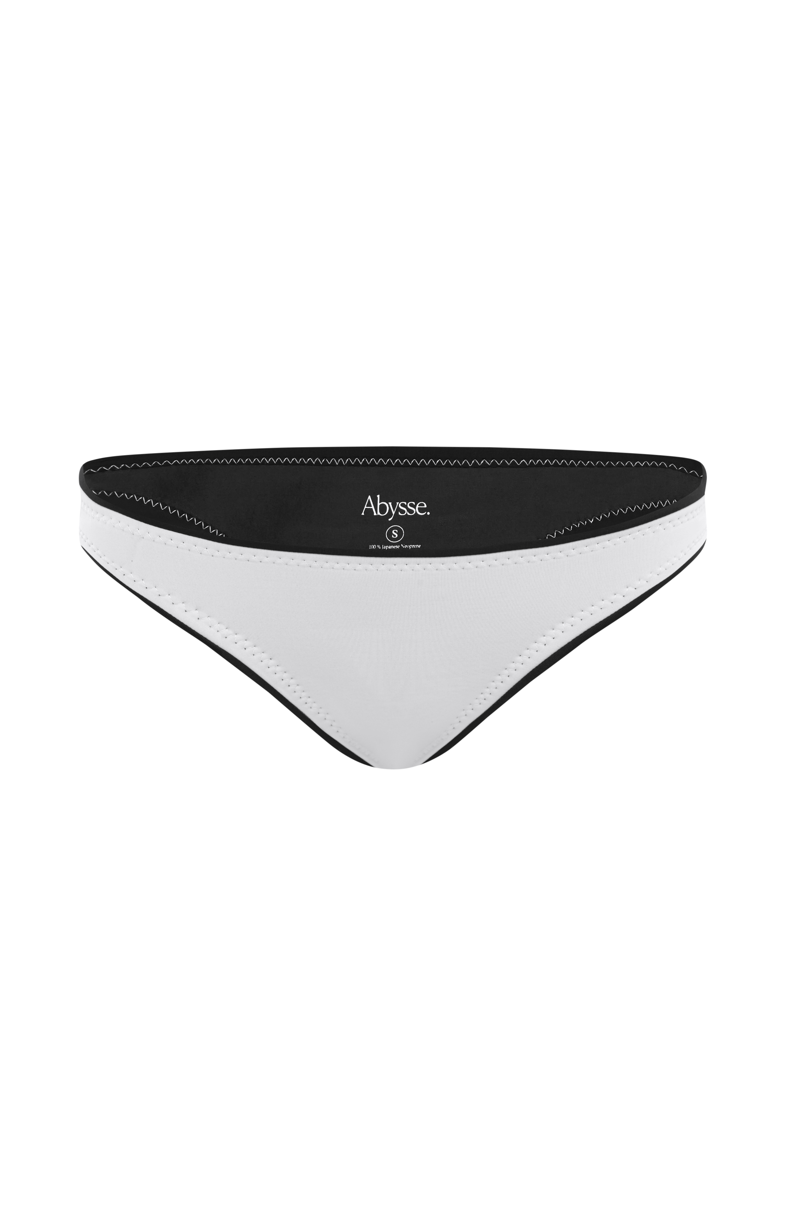 Jenna Bottom Foam White - 2mm-Abysse Australia