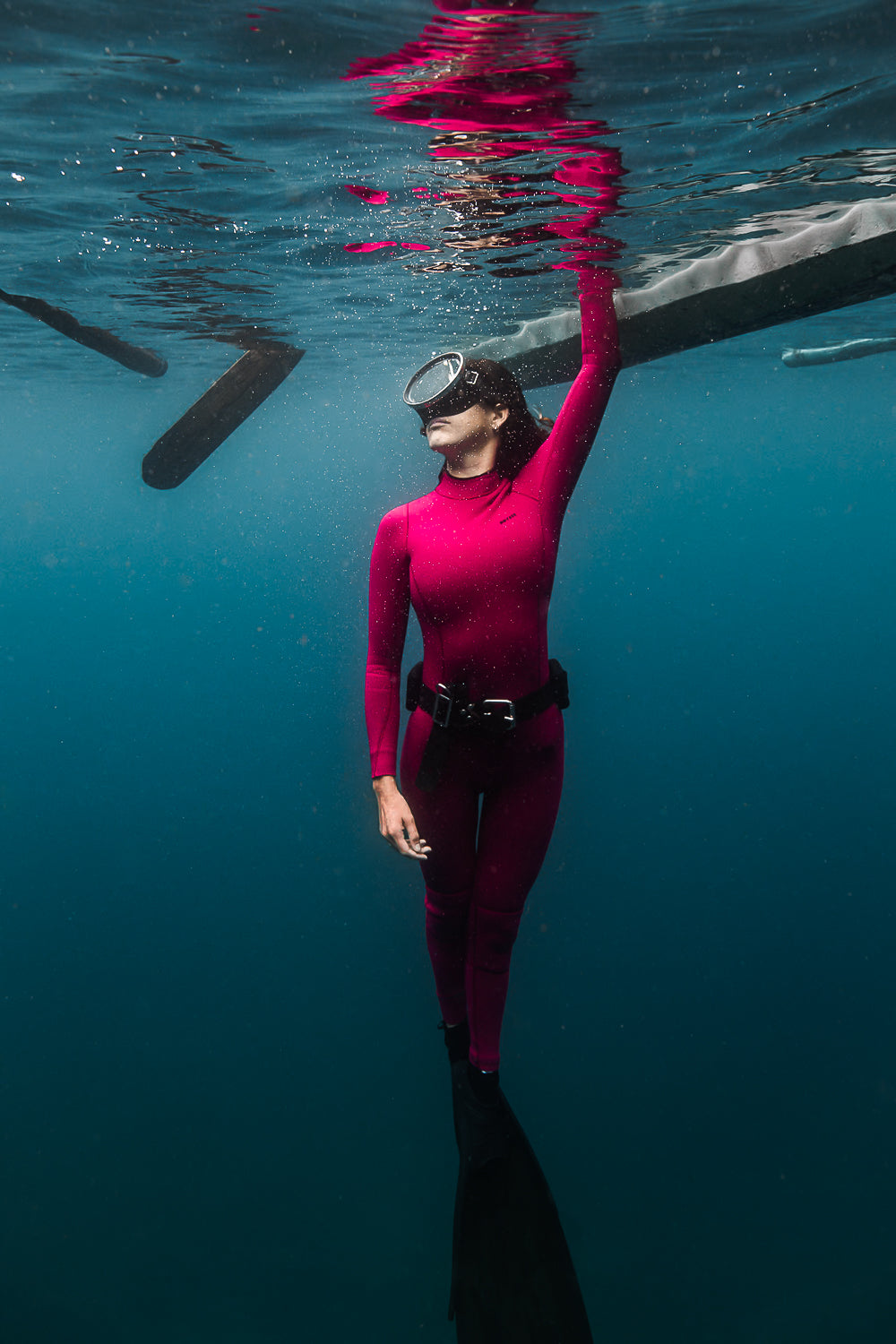 Clark | Womens Full Wetsuit - Pitaya- Fushia-  3mm GBS Surf Suit