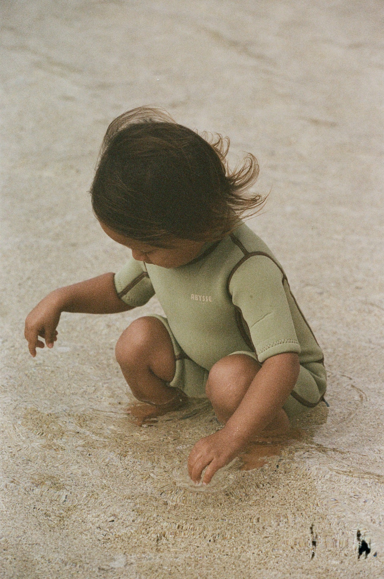 Honu Mini Springsuit - Aloe | Sustainable Swimwear Brand