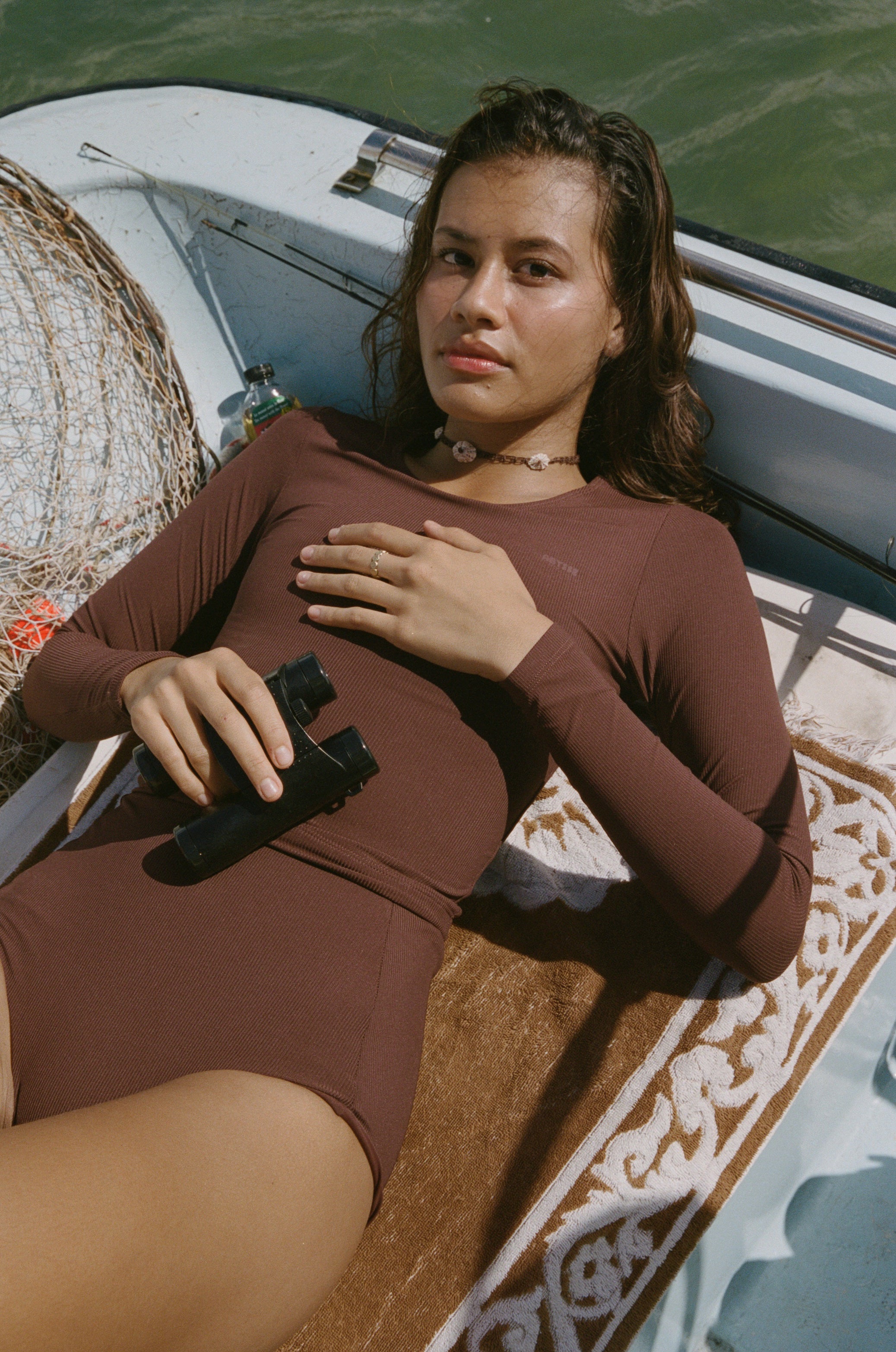 Hoffman Bikini Shorty - Coco Rib | Sustainable Swimwear