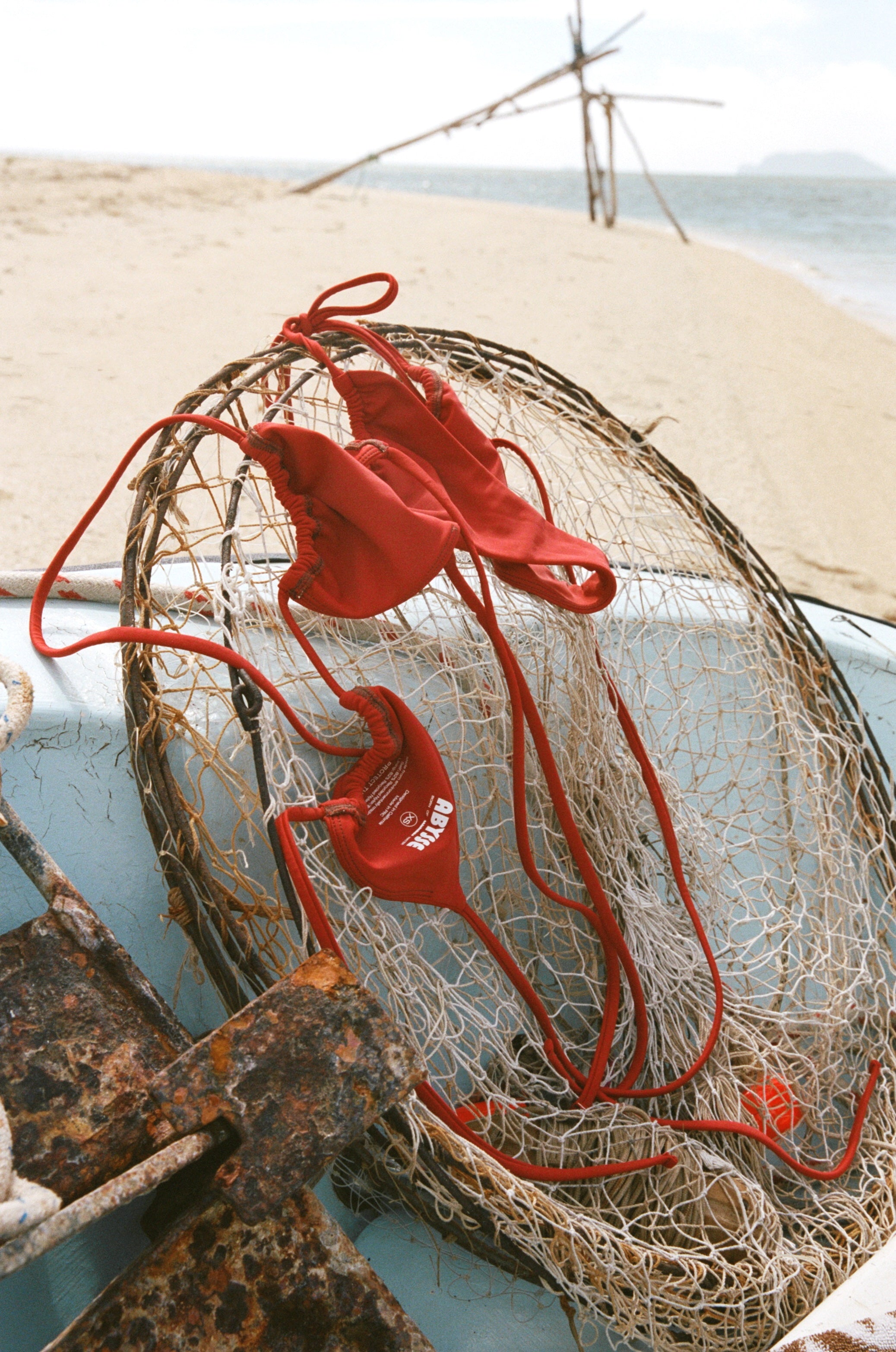 Maya Top - Lava Red| Eco-Friendly Swimwear