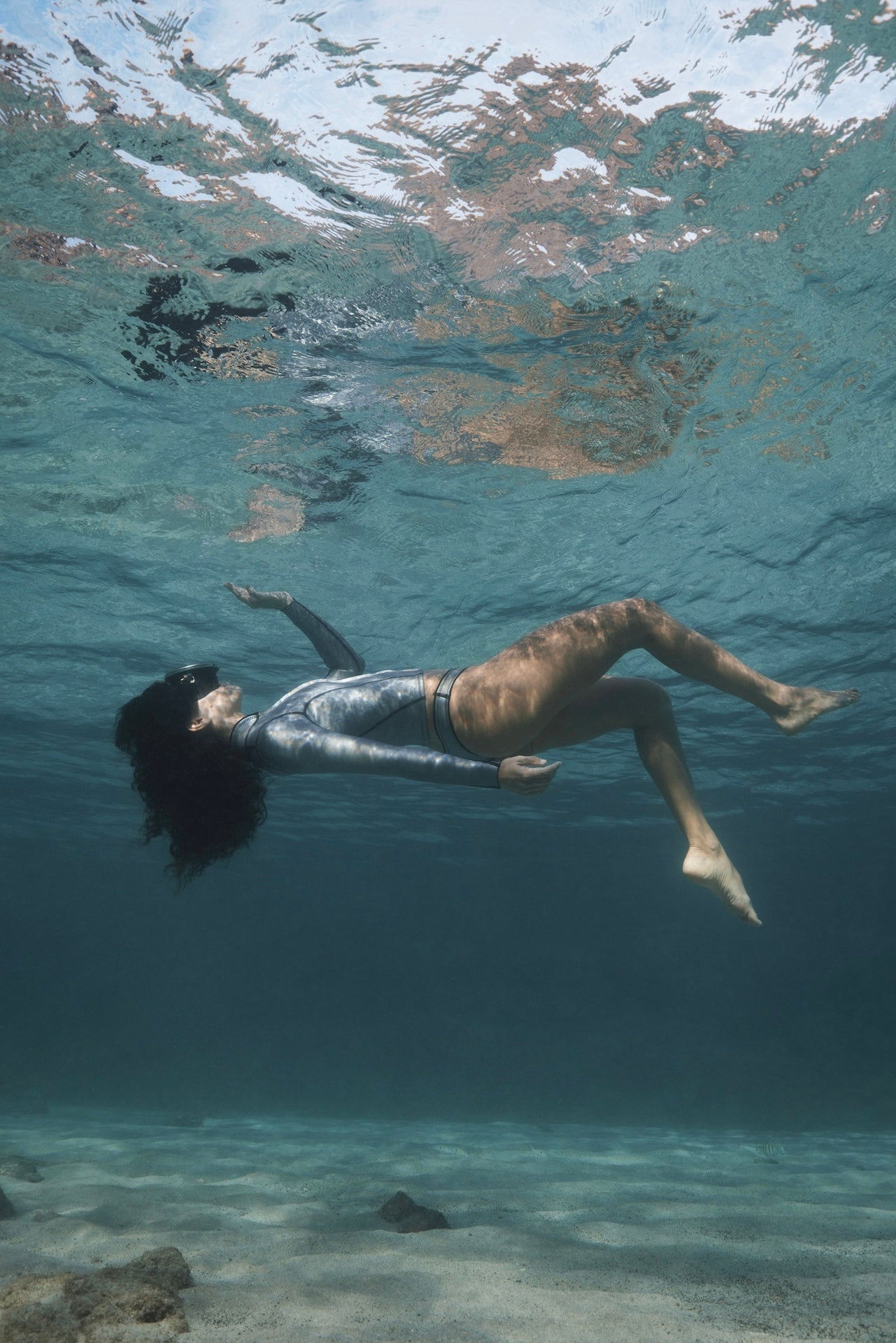 Rell Vest | Silver Smoothie - 2mm Eco Neoprene