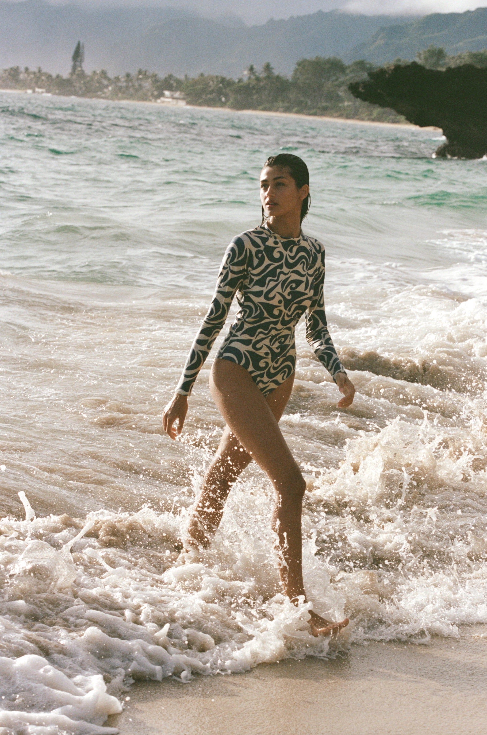 Ama - Pacific Long Sleeve Surfsuit | Eco-Friendly Swimwear