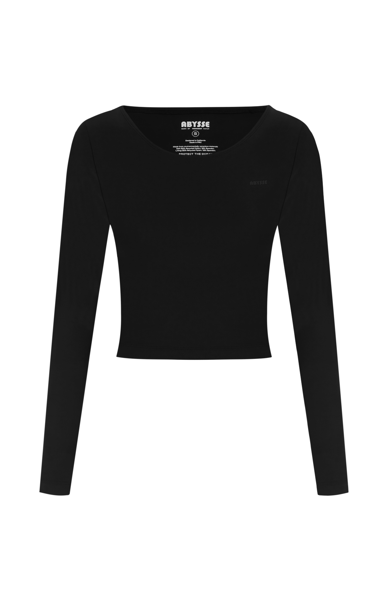 Poppler Rash Guard Top - Black
