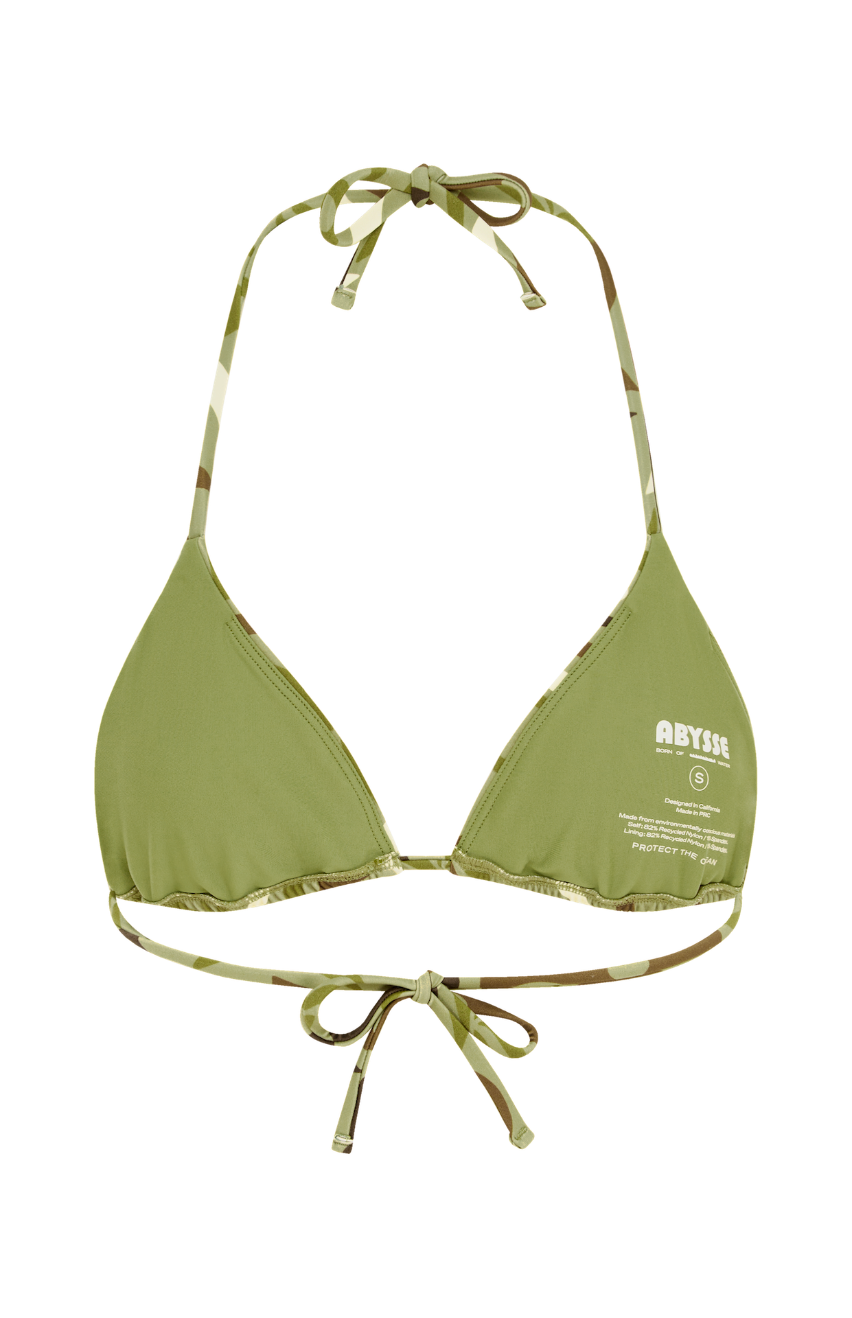Maya Top - Canopy | Eco-Friendly Swimwear