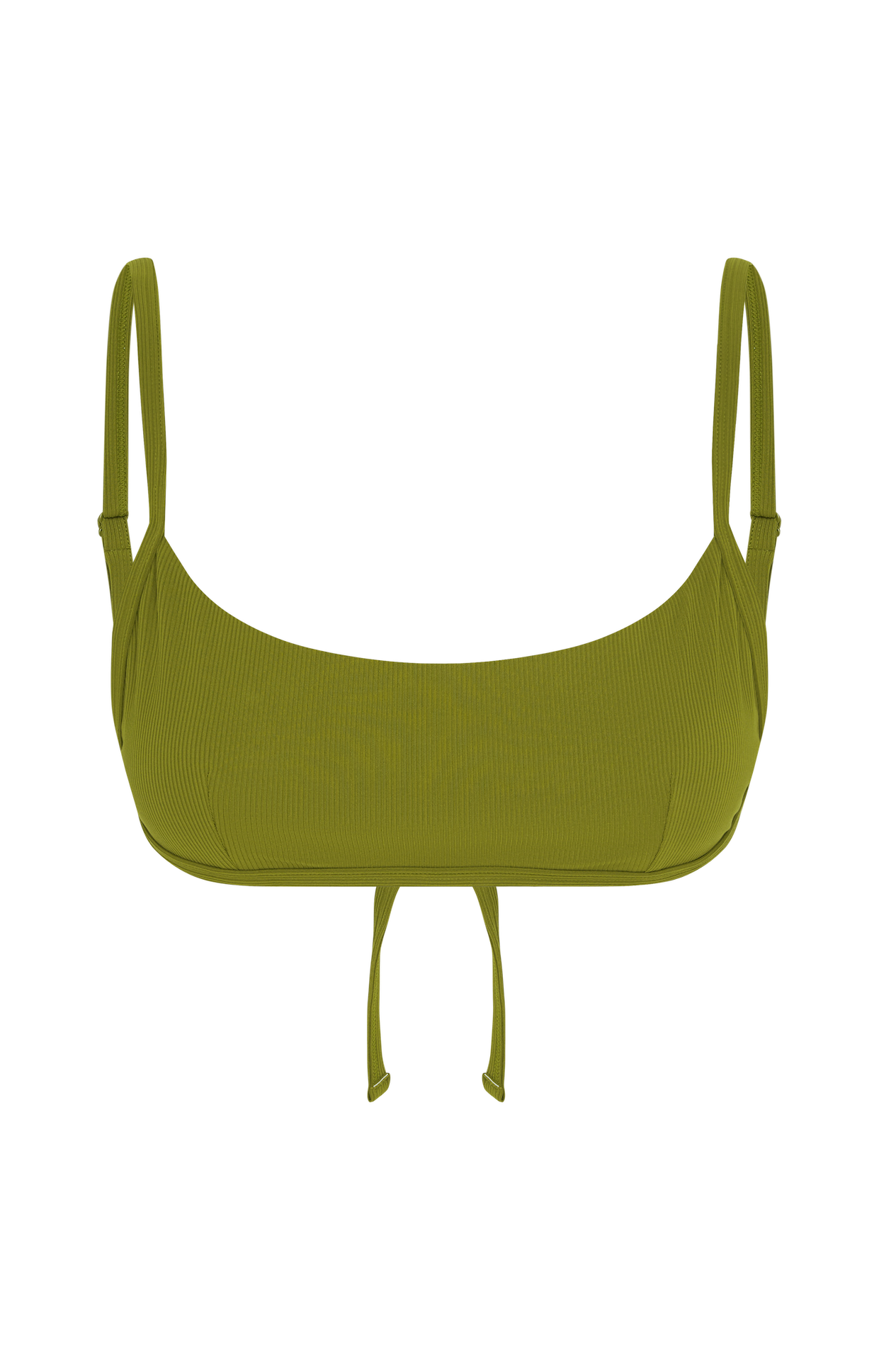 Zamba | Bikini Top - Palm Rib - Sustainable Swimwear