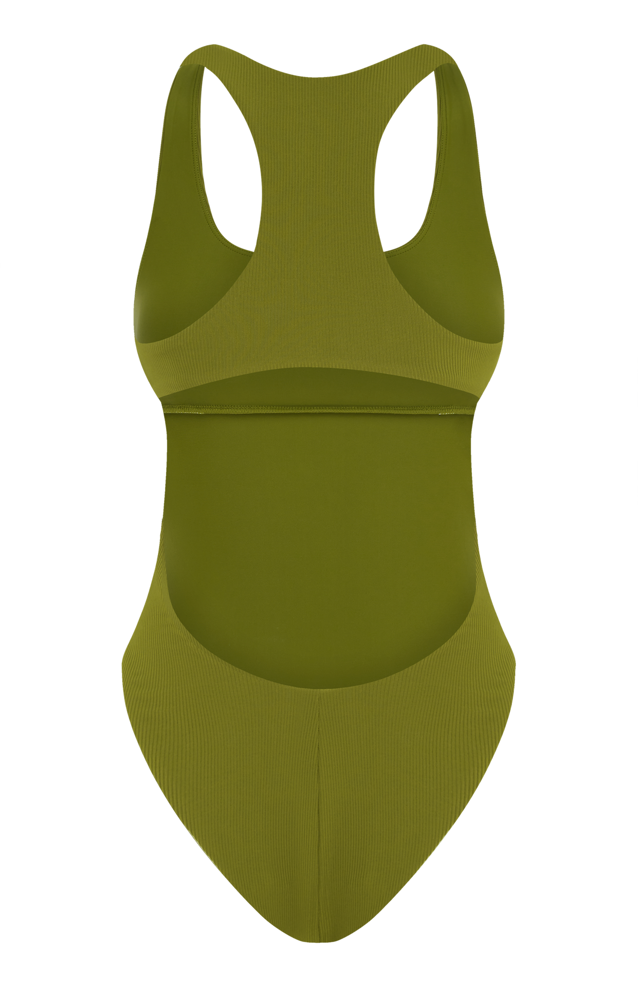 Margo One Piece cut out - Palm Rib | Eco-Friendly Swimwear