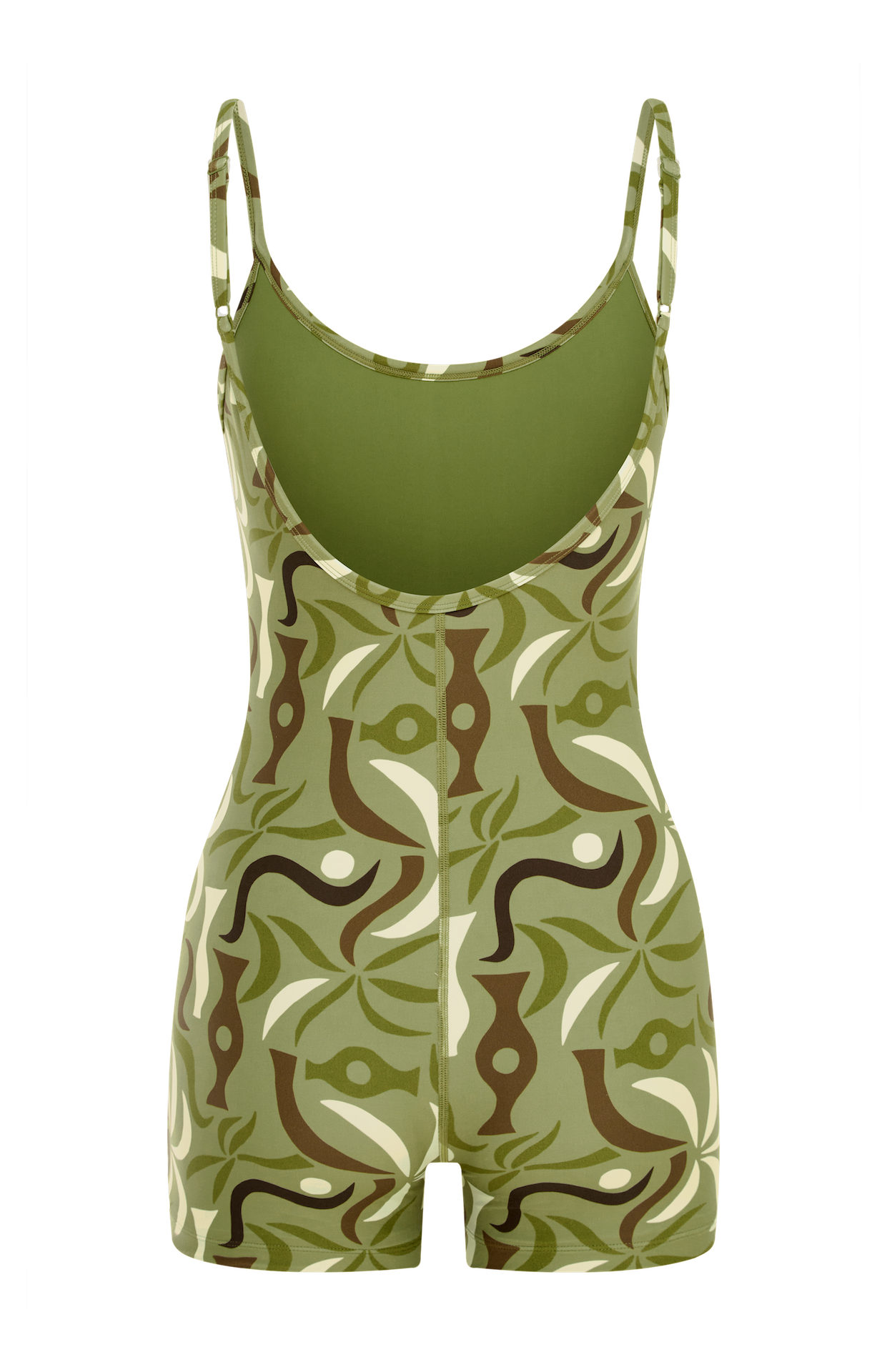 Hawkins Shorty Bodysuit - Canopy Print | Eco-Friendly Swimwear