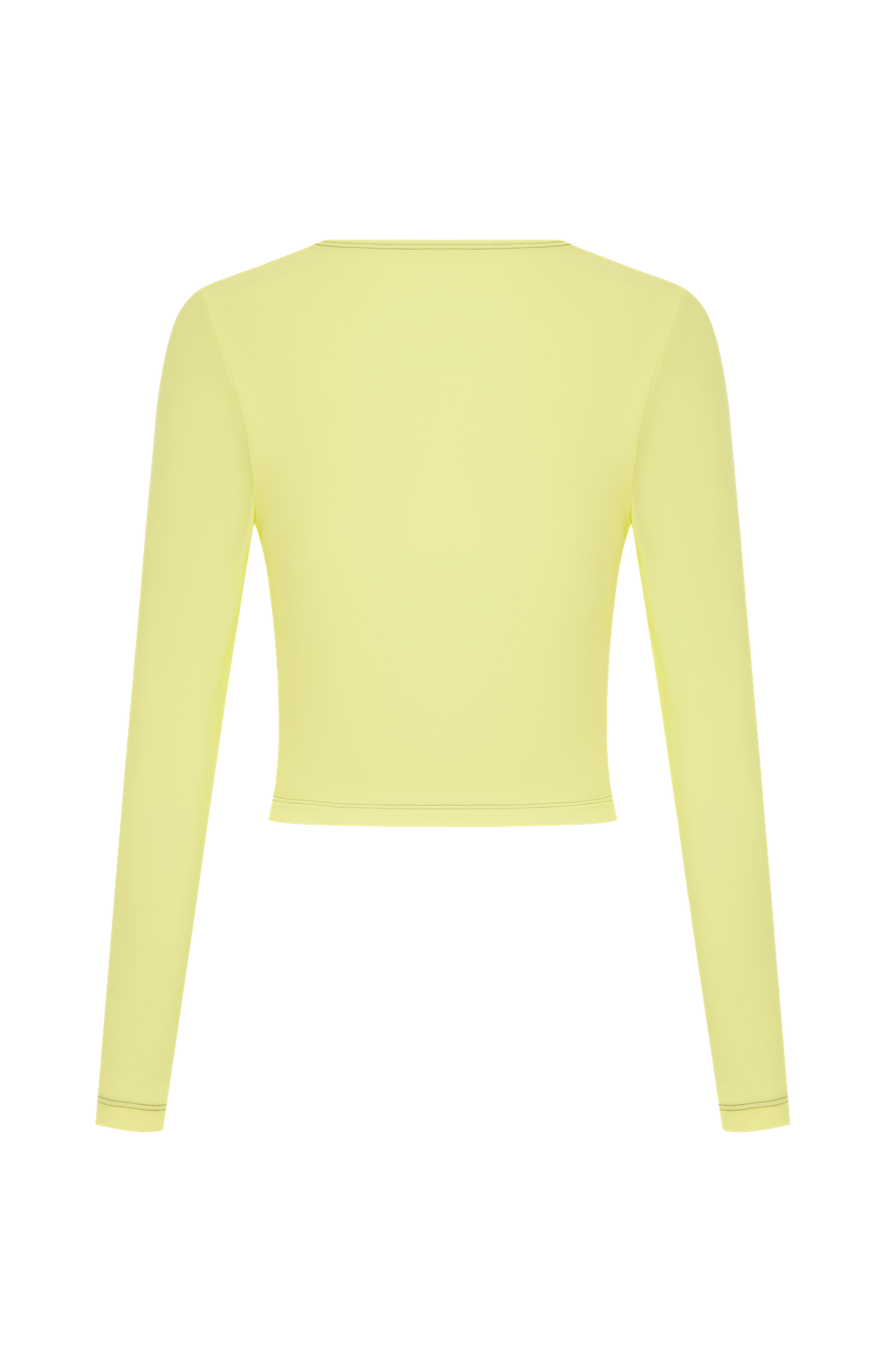 Poppler Crop Rash Guard Top - Vanilla | Sustainable| Sun protection