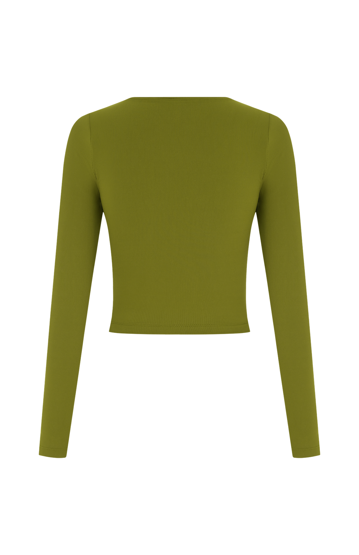 Poppler Crop Rash Guard Top - Palm Rib | Sustainable