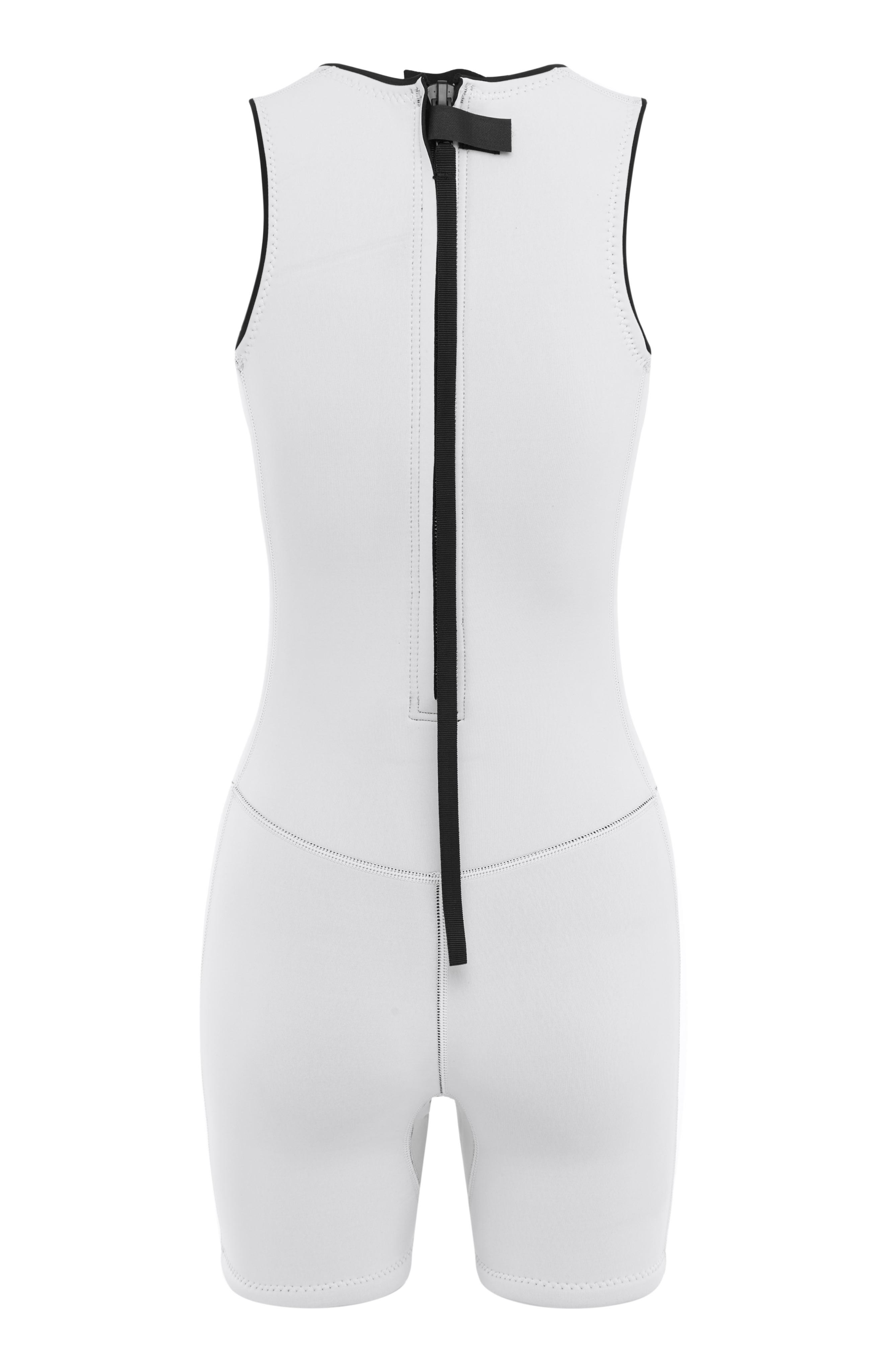 Fraser Short Jane Springsuit Foam White - 2mm Eco Neoprene-Abysse Australia