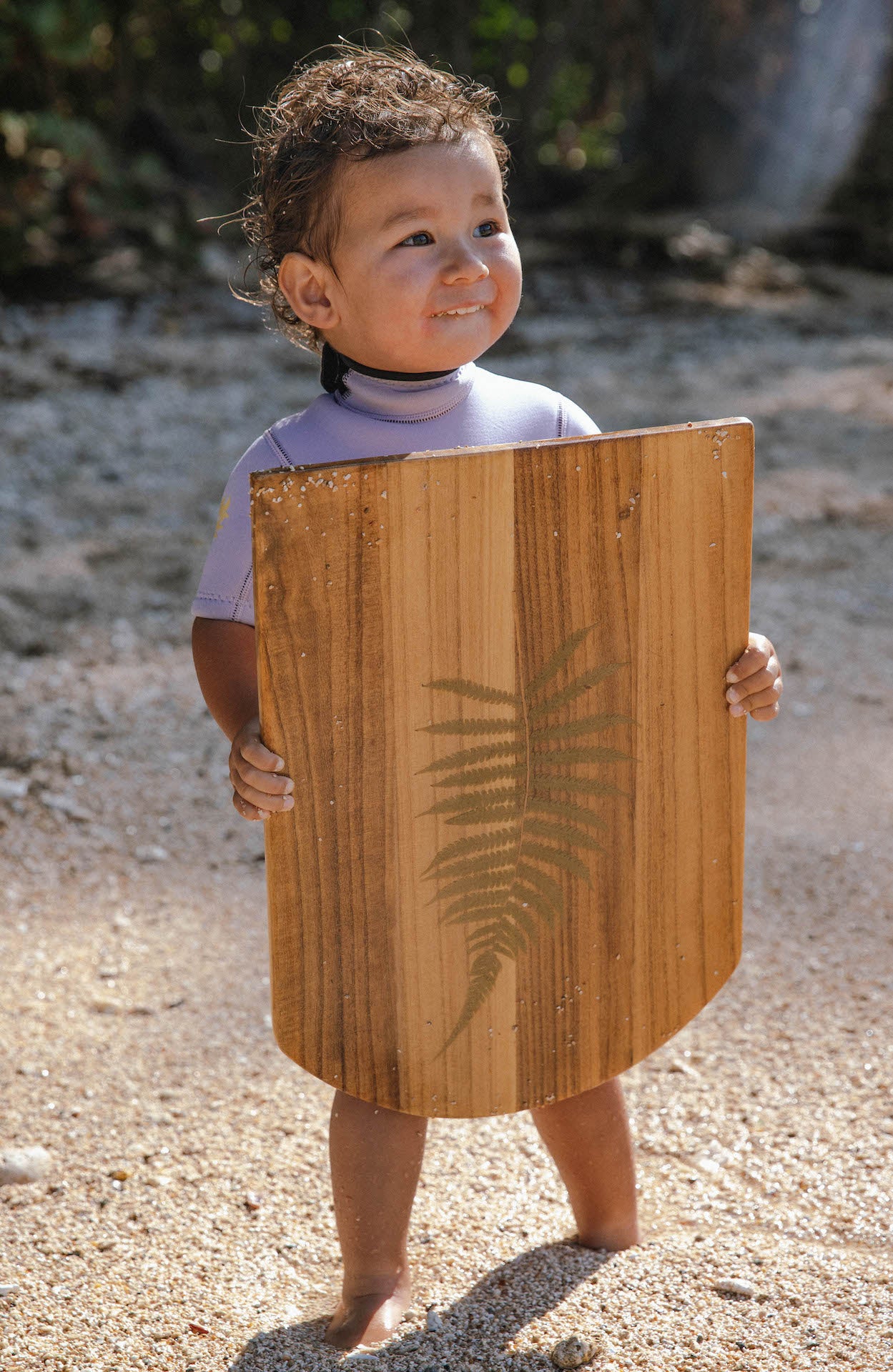 Honu Mini Springsuit - Lilac- Ecoprene