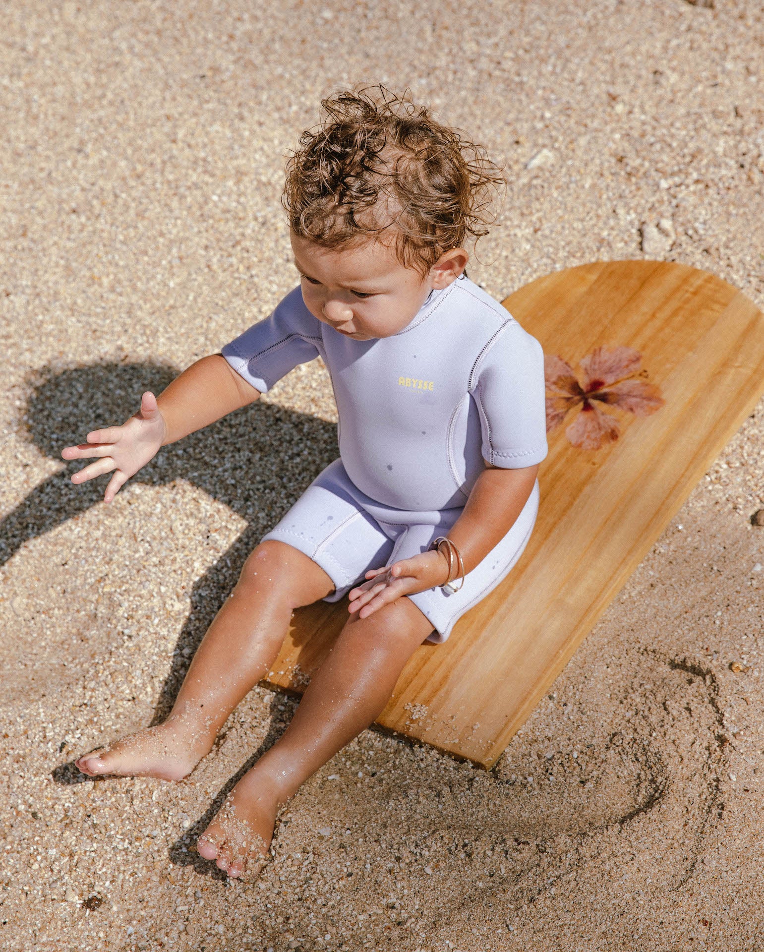 Honu Mini Springsuit - Lilac- Ecoprene