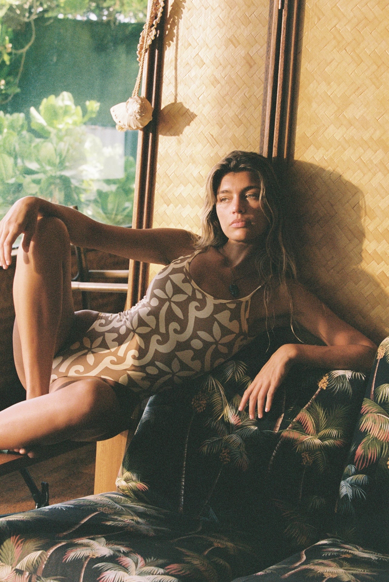 Taylor One piece - Island Print | Sustainable swimwear