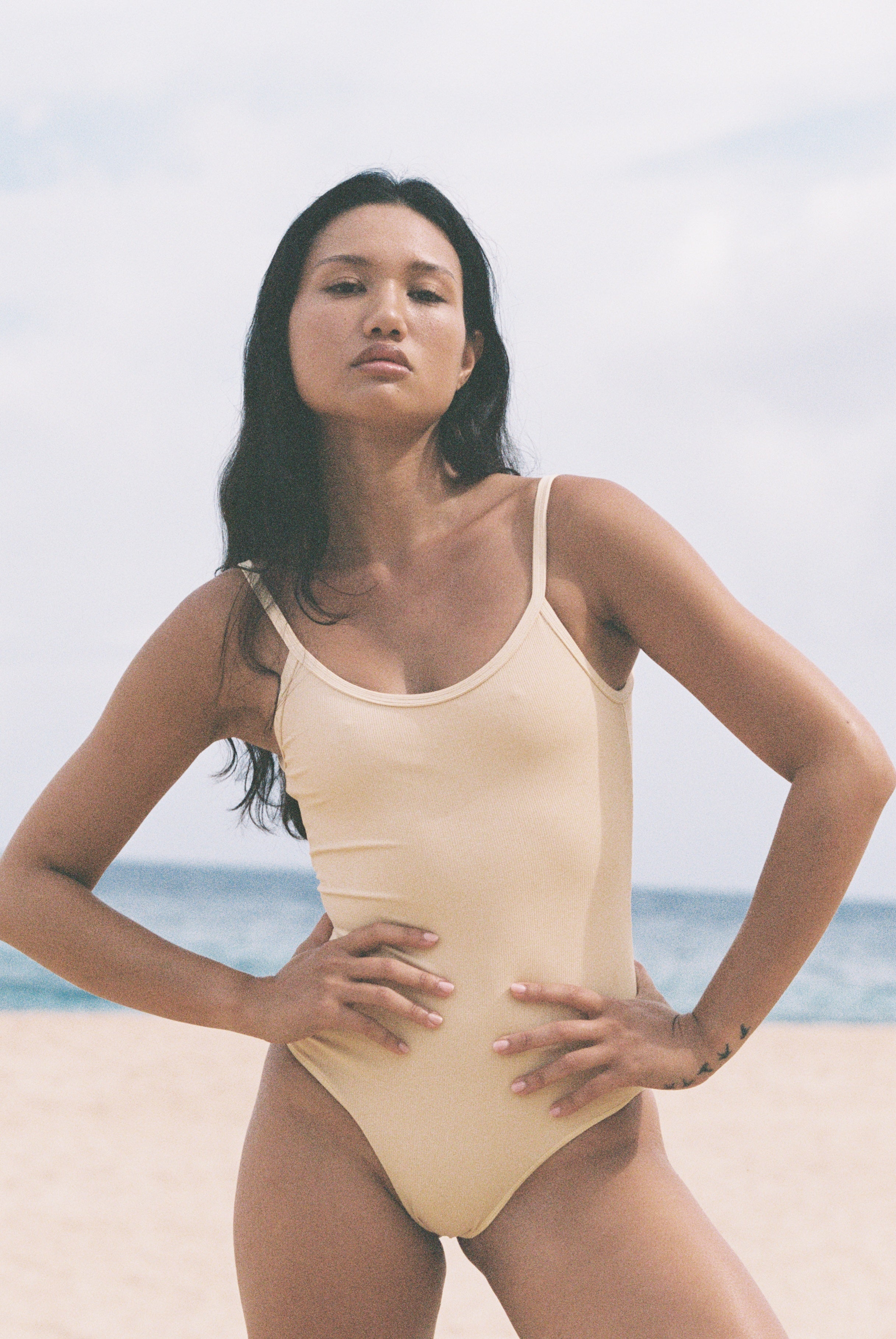 Taylor One piece -Butter Rib| Sustainable swimwear