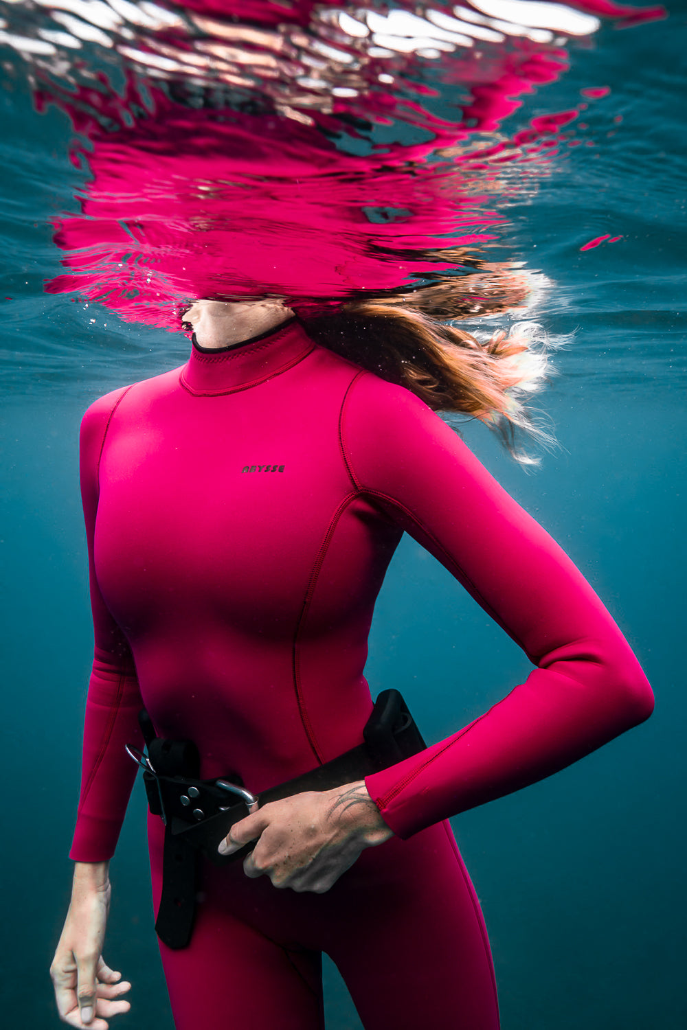 Clark | Womens Full Wetsuit - Pitaya- Fushia-  3mm GBS Surf Suit 