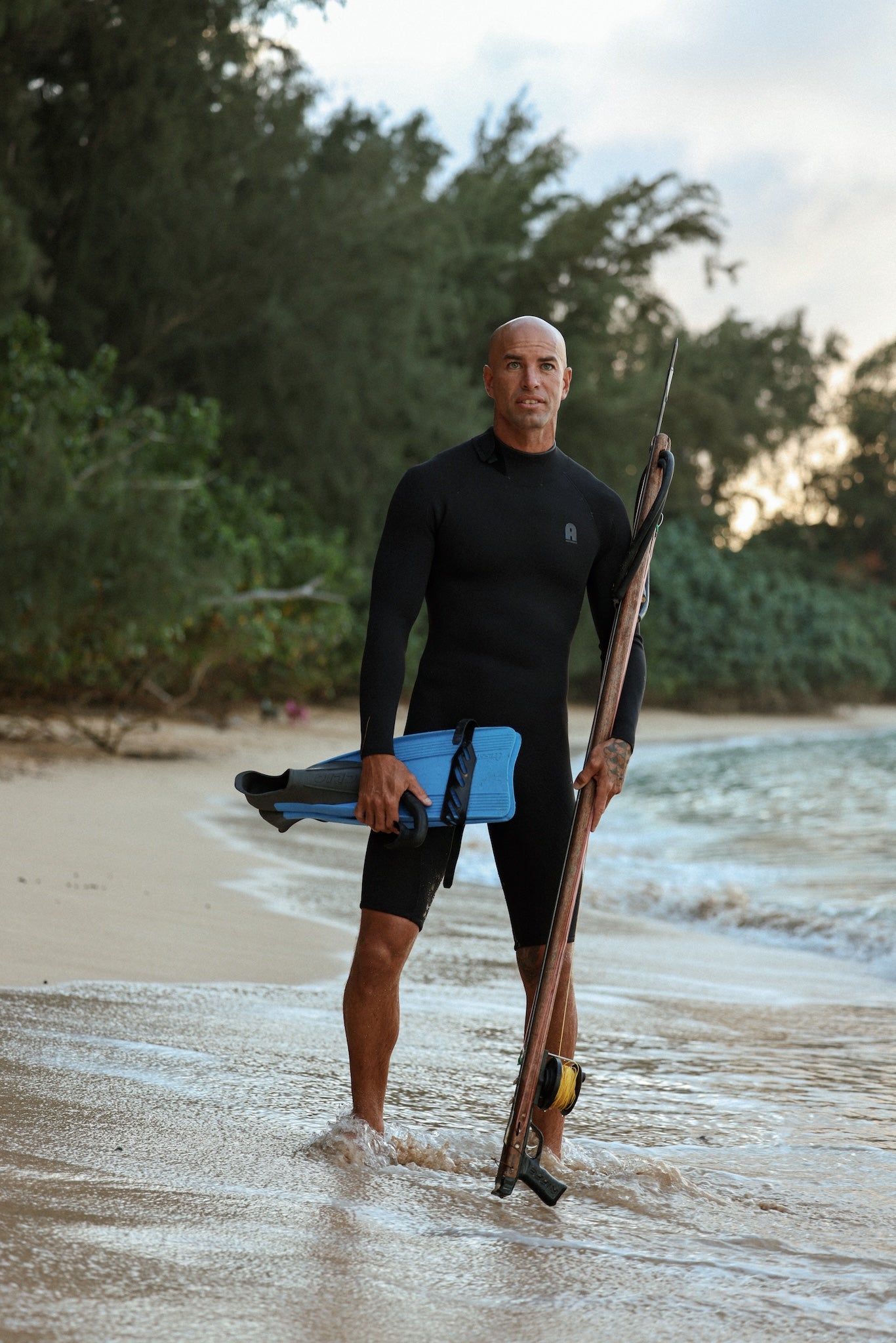 Flippy Long Sleeve Short Leg Black 2/2 mm