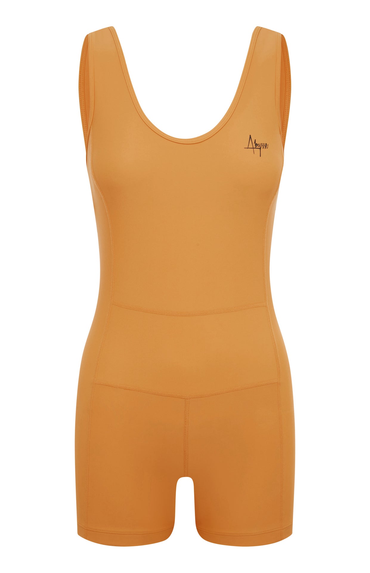 Kelea - Papaya | Short Bodysuit-Abysse Australia