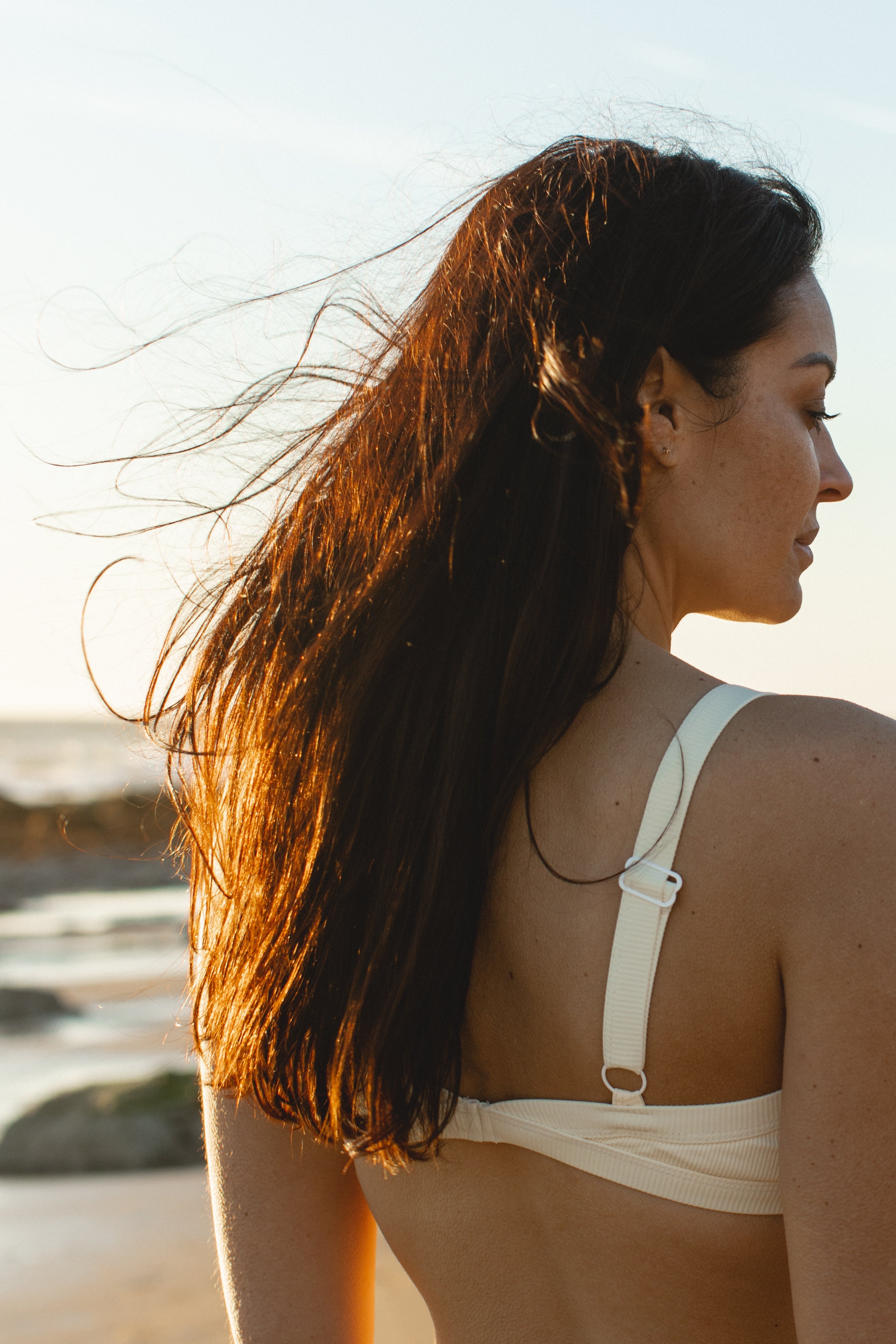 Liya Top - Dune-rib-Abysse Australia