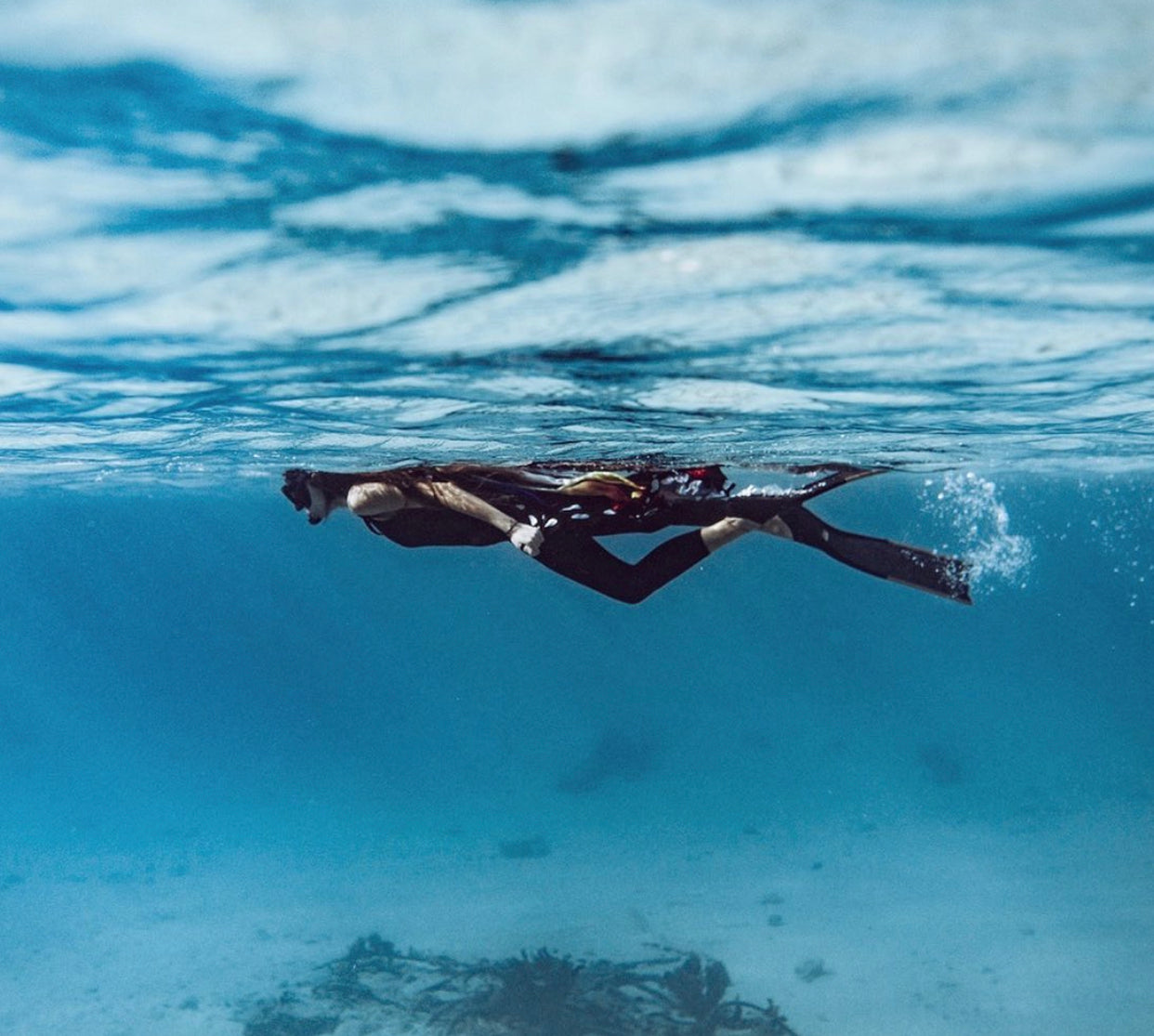 Kai - Jet rib | Activewear Bodysuit-Abysse Australia